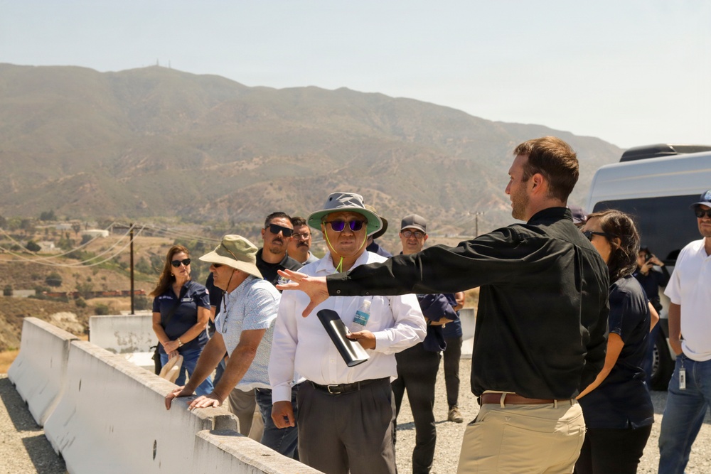 USACE LA District hosts Yobra Linda Water District at Prado Dam