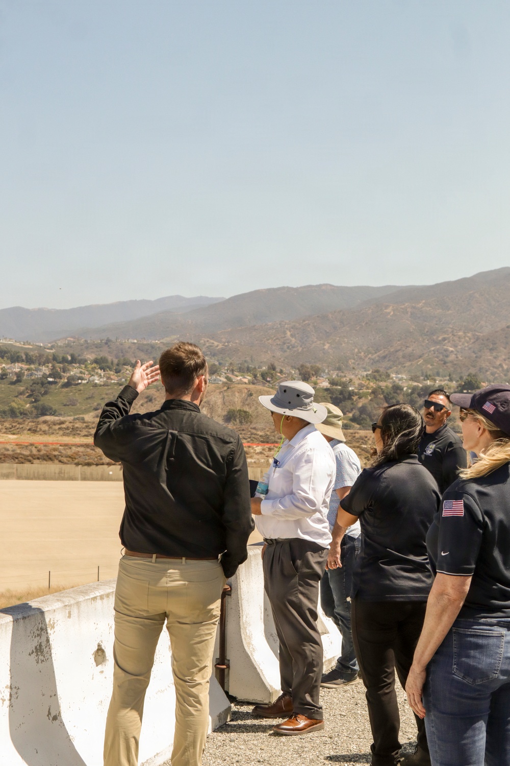 USACE LA District hosts Yobra Linda Water District at Prado Dam