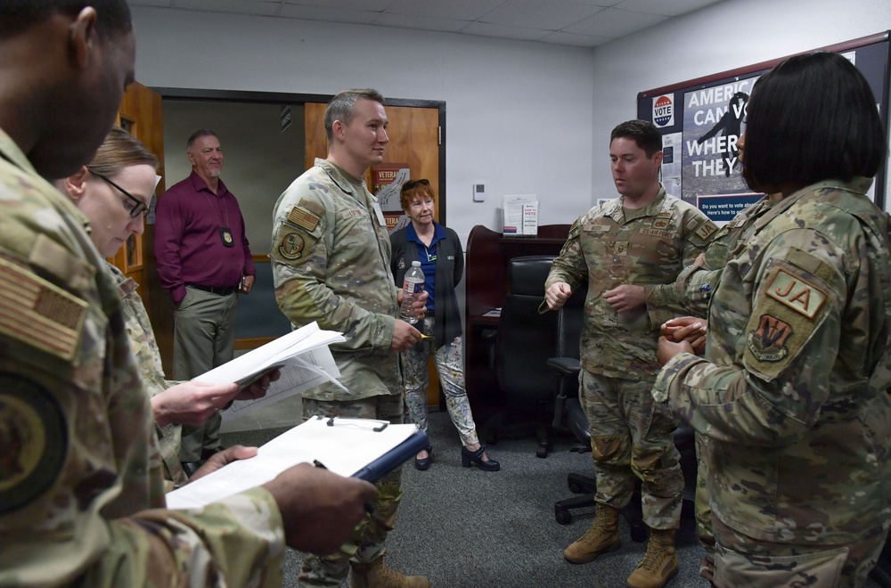 Installation disaster recovery exercise prepares Keesler personnel for real-world events
