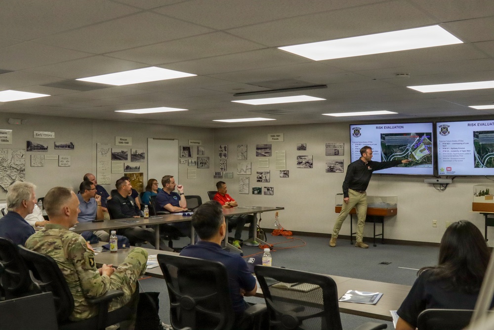 USACE LA District hosts Yobra Linda Water District at Prado Dam