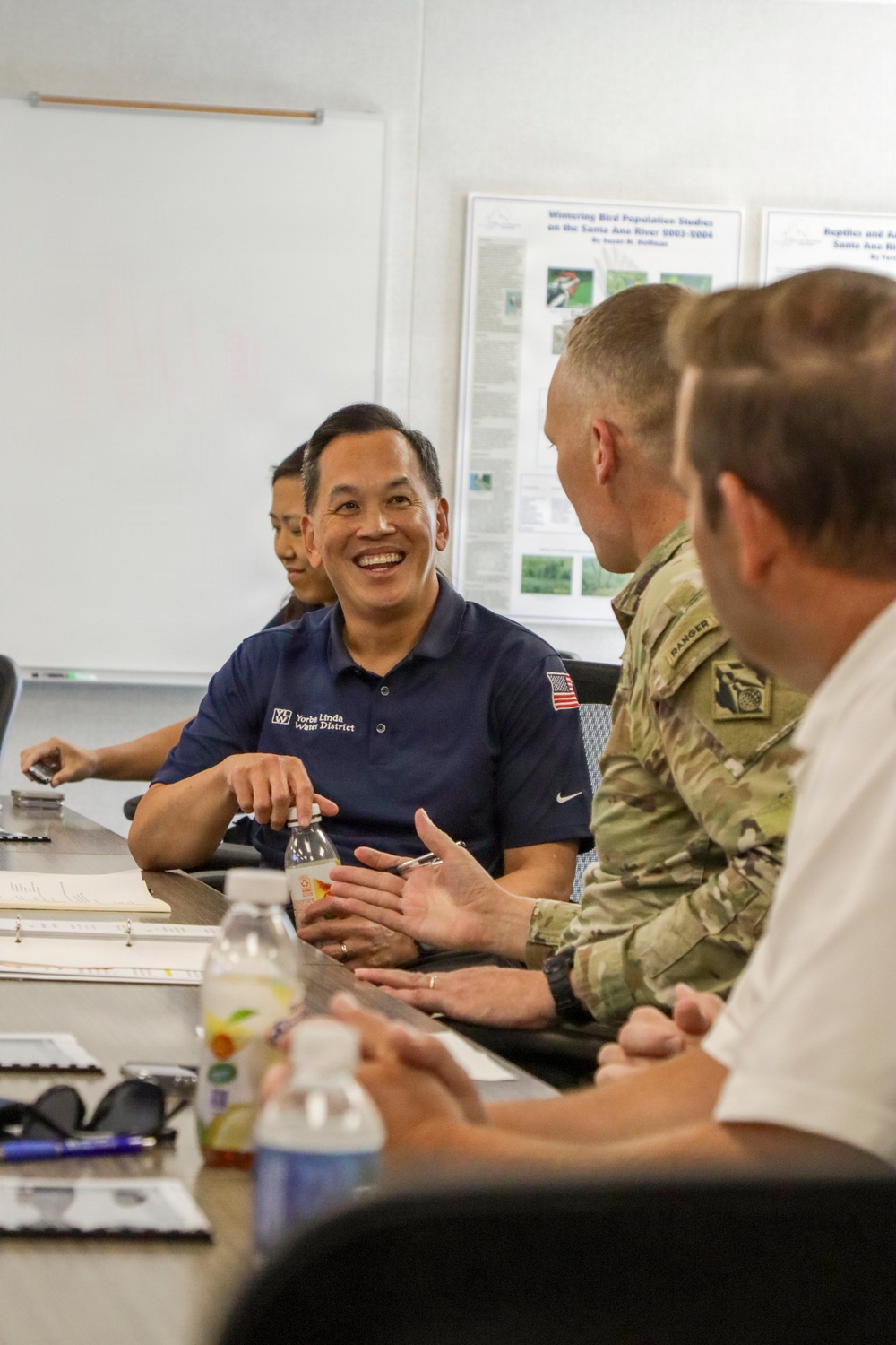 USACE LA District hosts Yobra Linda Water District at Prado Dam
