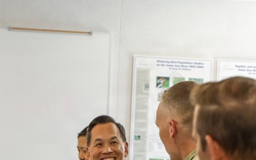USACE LA District hosts Yobra Linda Water District at Prado Dam