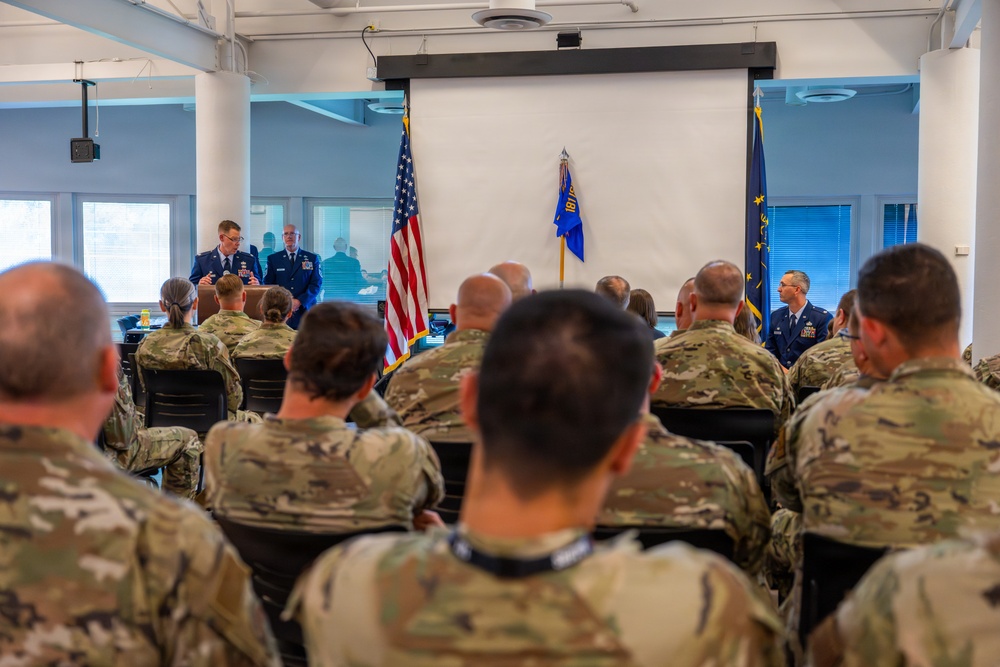 181st Intelligence Support Squadron conducts assumption of command ceremony