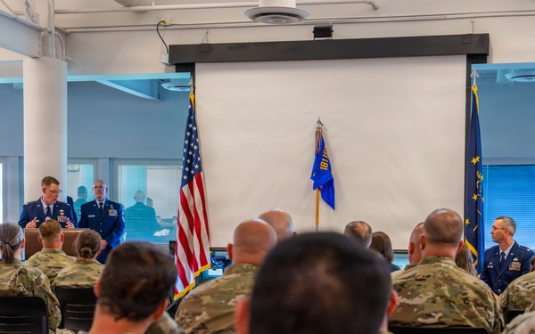 181st Intelligence Support Squadron conducts assumption of command ceremony