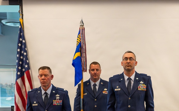 181st Intelligence Support Squadron conducts assumption of command ceremony