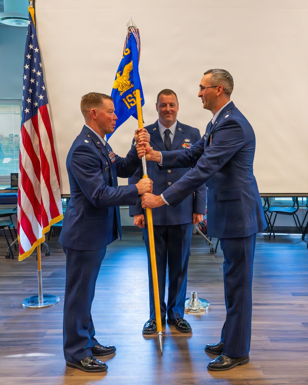 181st Intelligence Support Squadron conducts assumption of command ceremony
