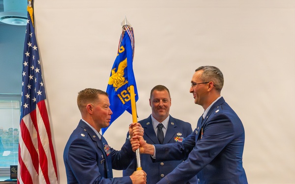 181st Intelligence Support Squadron conducts assumption of command ceremony