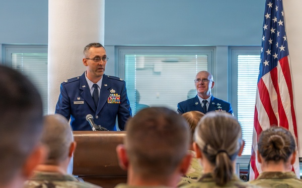 181st Intelligence Support Squadron conducts assumption of command ceremony
