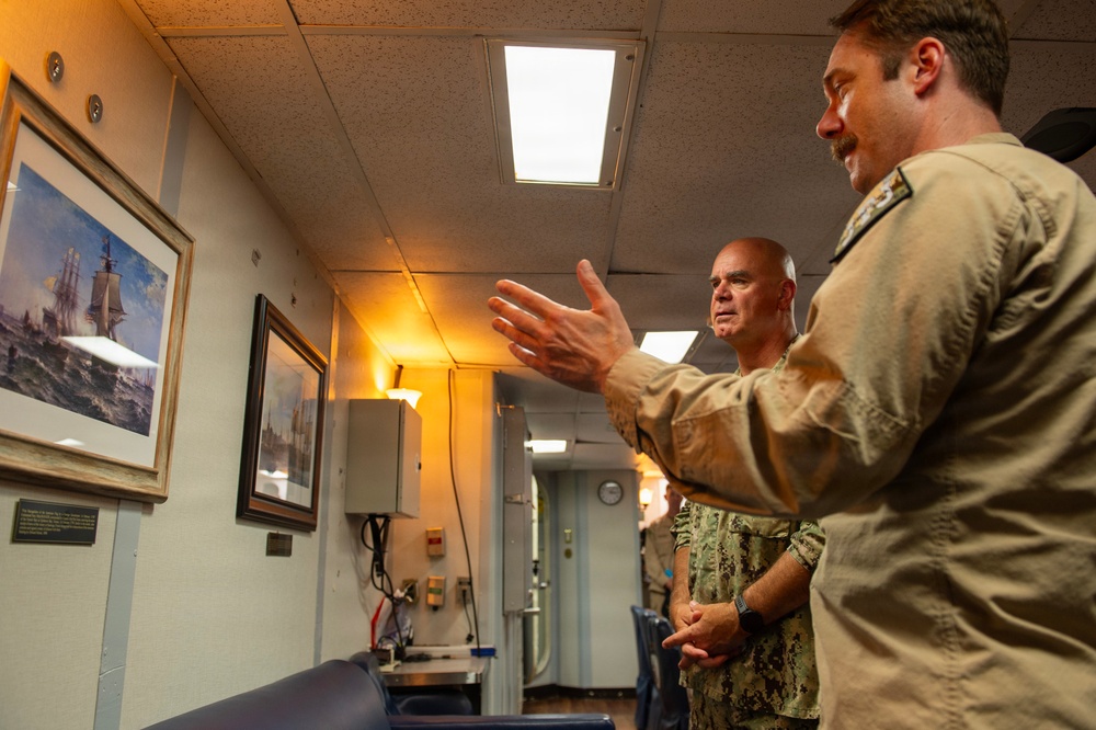 SWOBOSS visits USS John Paul Jones and USS Hopper