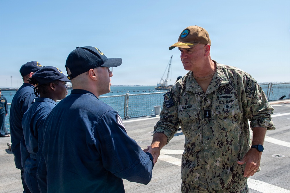 SWOBOSS visits USS John Paul Jones and USS Hopper