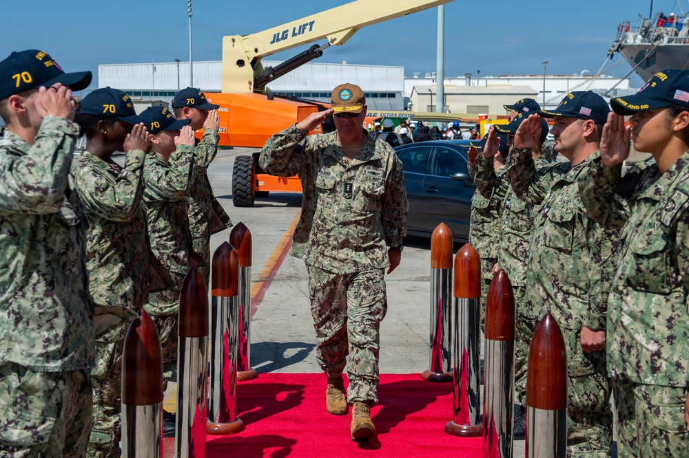 SWOBOSS visits USS John Paul Jones and USS Hopper