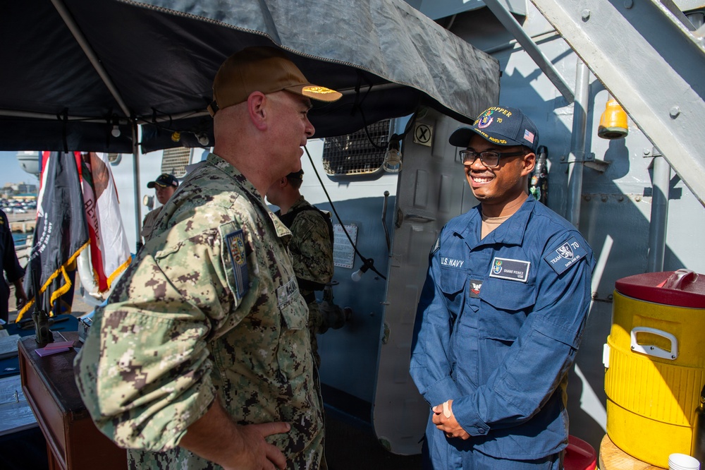 SWOBOSS visits USS John Paul Jones and USS Hopper