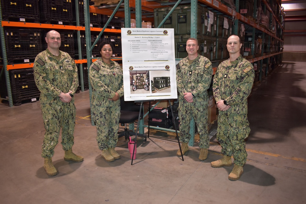 Sustaining the Force: Naval Medical Readiness Logistics Command Enables Expeditionary Medicine Worldwide