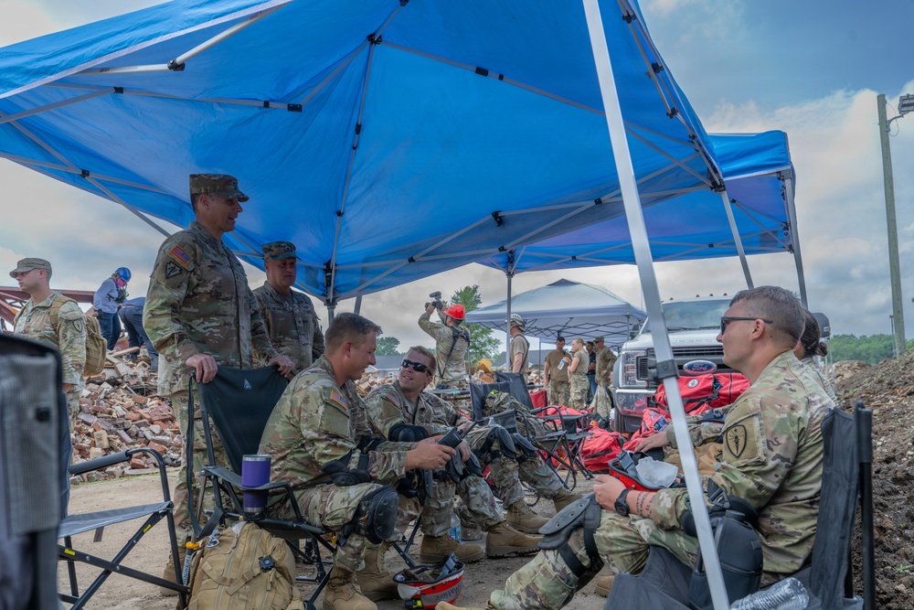 Military and civilian agencies unite during Homeland Defender 2026
