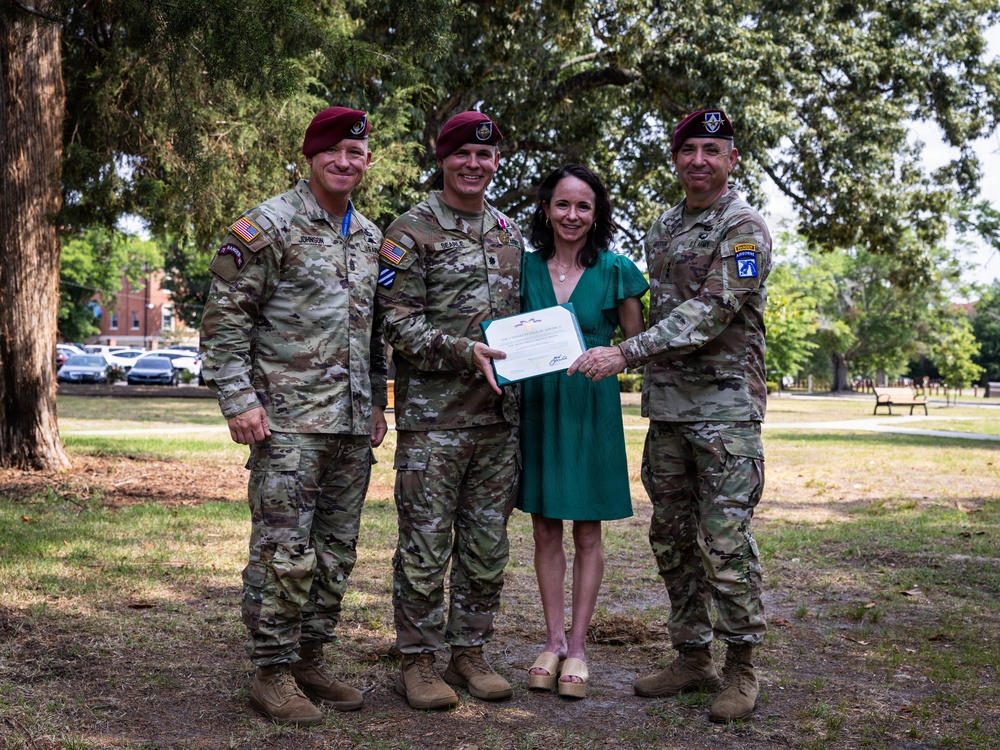XVIII Airborne Corps Headquarters and Headquarters Battalion Change of Command