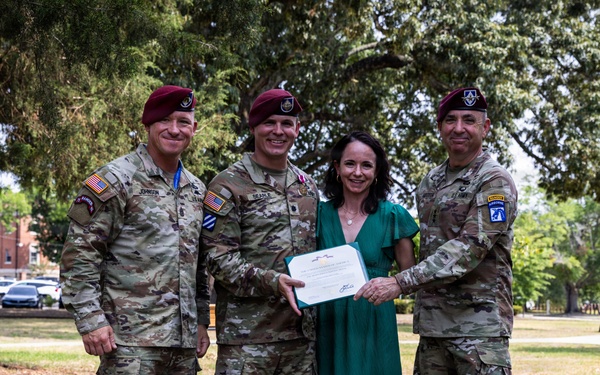 XVIII Airborne Corps Headquarters and Headquarters Battalion Change of Command