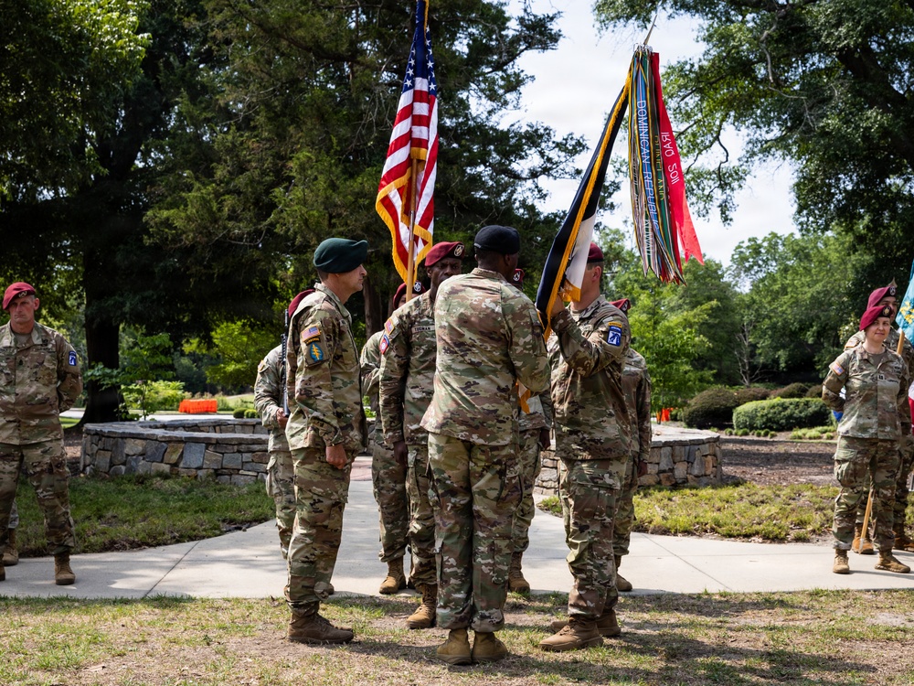 XVIII Airborne Corps Headquarters and Headquarters Battalion Change of Command