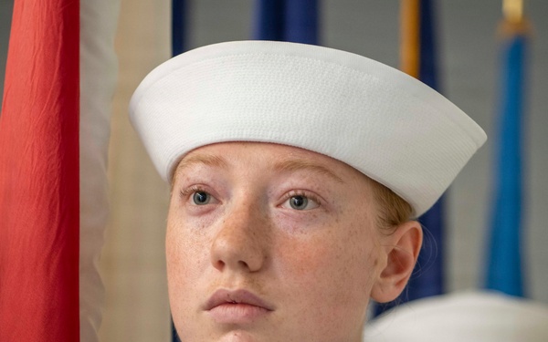 Recruit Training Command Pass-in-review graduation