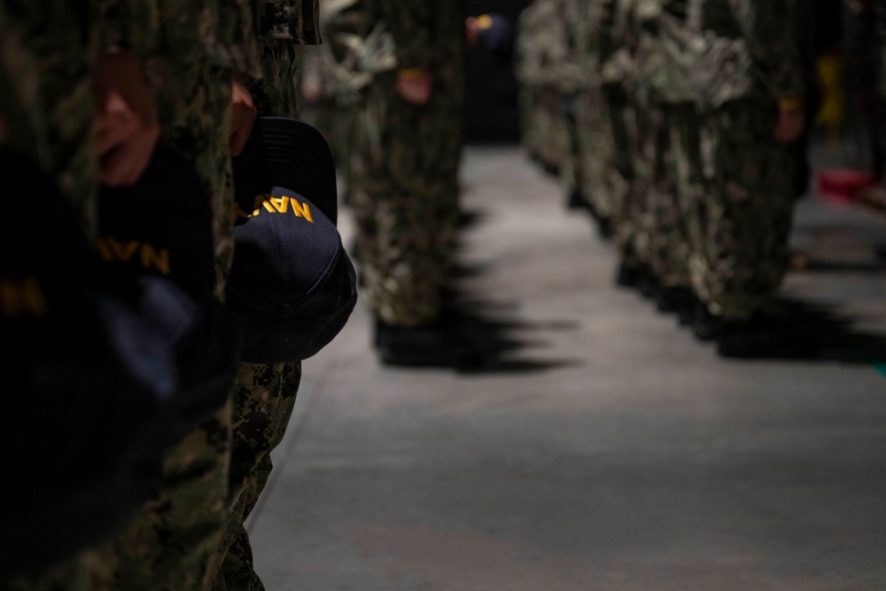 Recruit Training Command Capping Ceremony