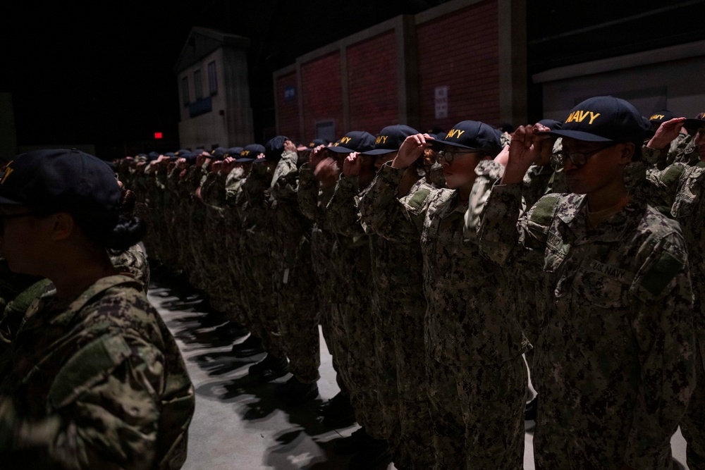 Recruit Training Command Capping Ceremony