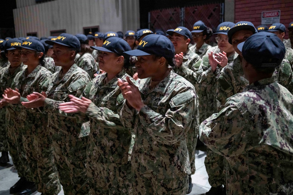 Recruit Training Command Capping Ceremony