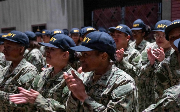 Recruit Training Command Capping Ceremony
