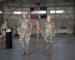 104th Fighter Wing commissions enlisted member with over 13 years in service
