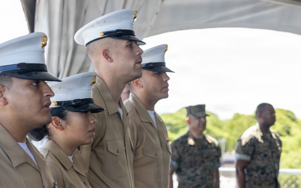 MARFORPAC senior leader retires
