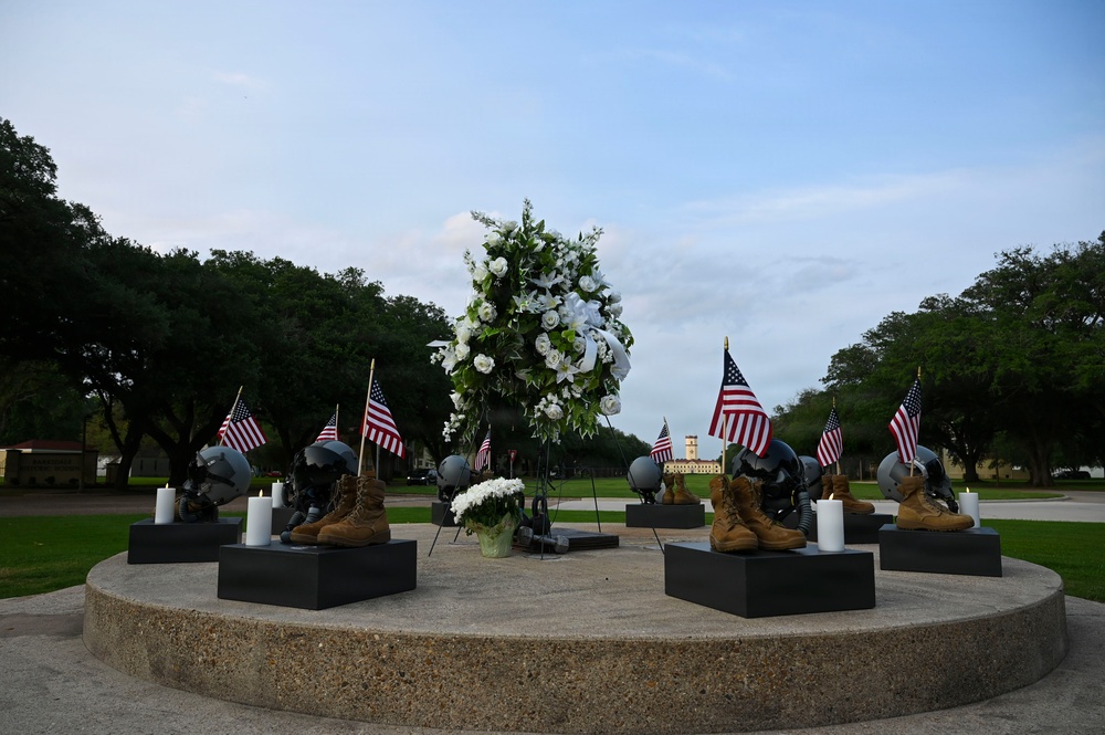 B-52H 60-0061 memorial display at Barksdale AFB
