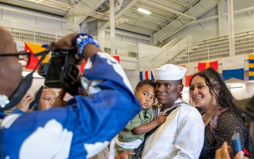 Recruit Training Command Pass-in-review graduation