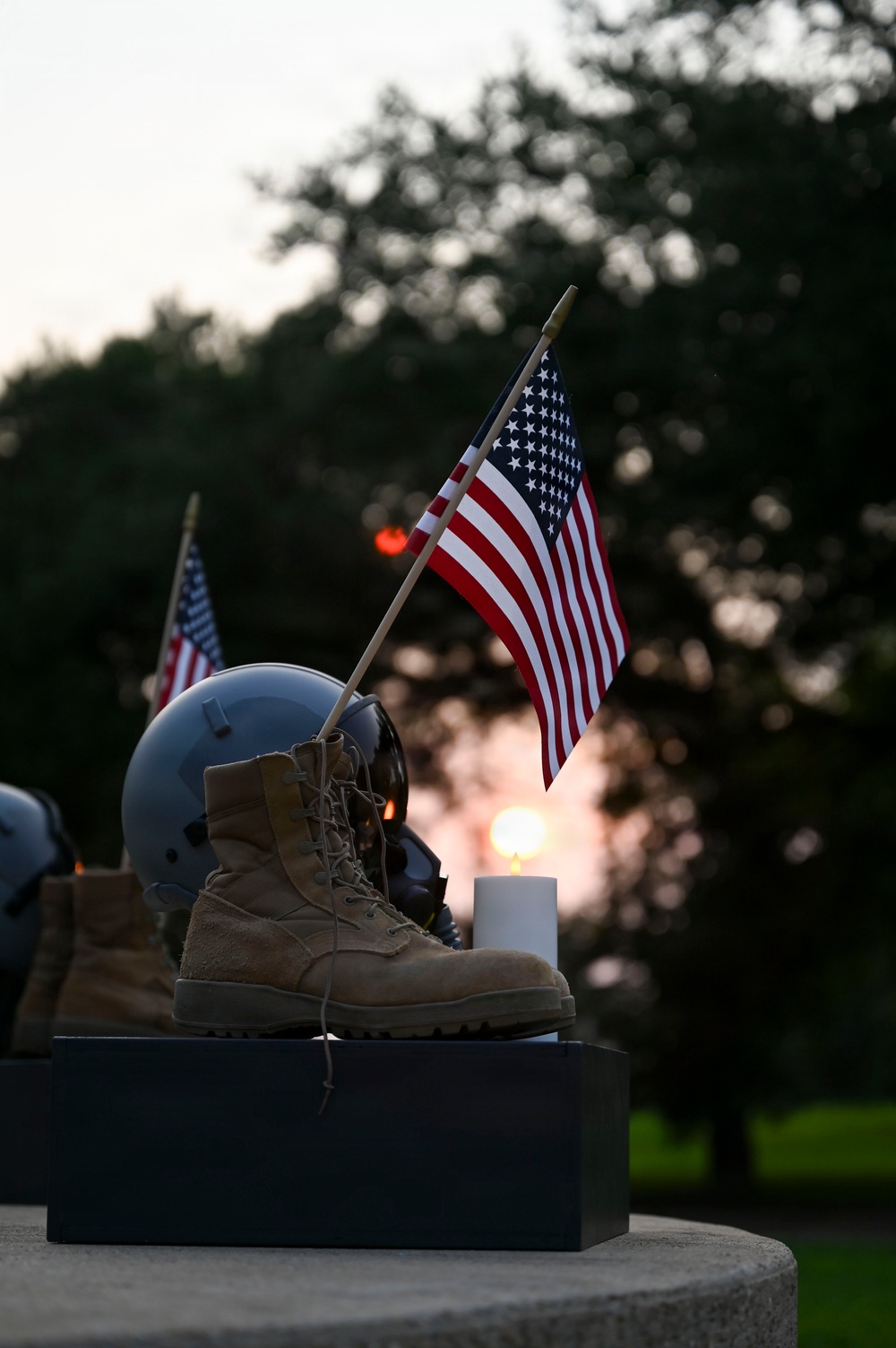 B-52H 60-0061 memorial display at Barksdale AFB