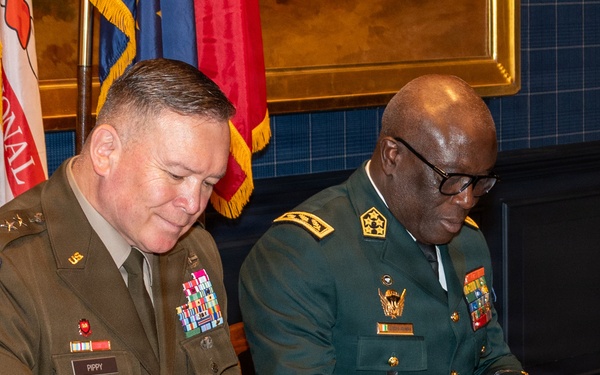 Pennsylvania National Guard, Côte d’Ivoire Armed Forces Formalize Historic State Partnership in Philadelphia