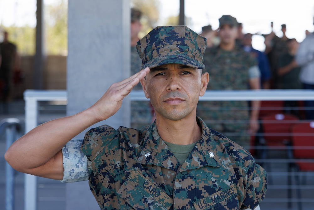 1st Network Battalion Change of Command