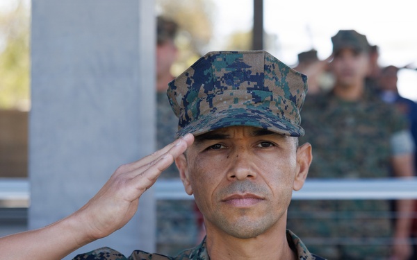 1st Network Battalion Change of Command