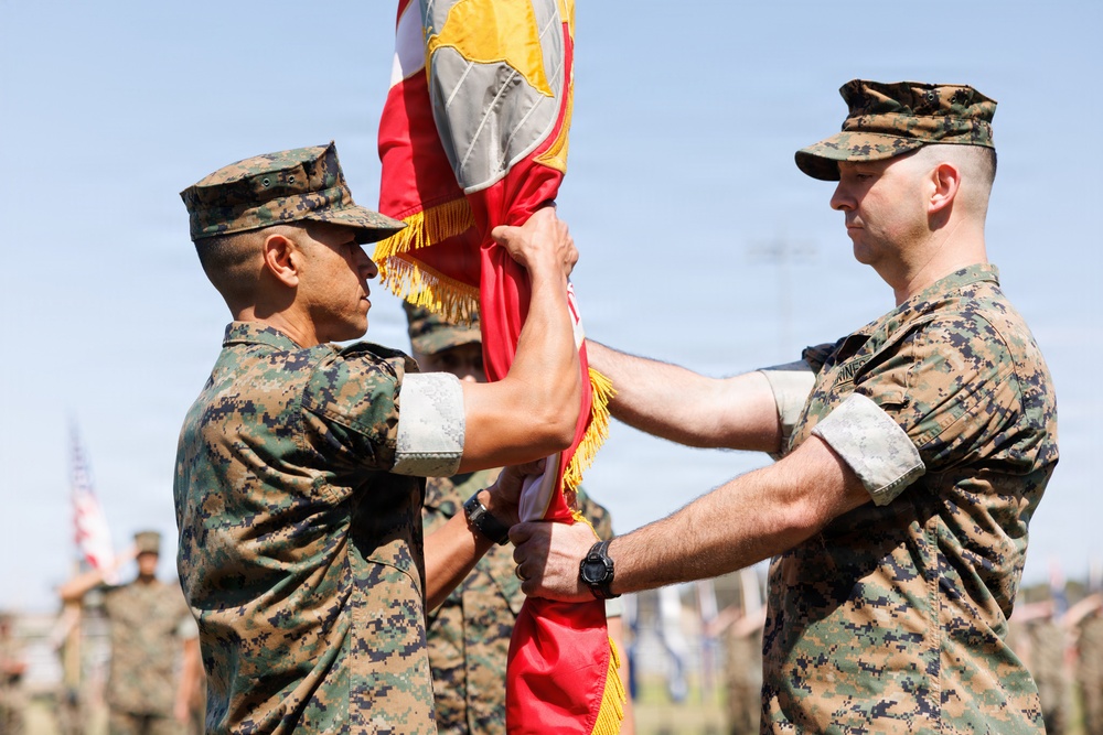 1st Network Battalion Change of Command
