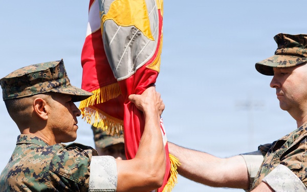1st Network Battalion Change of Command