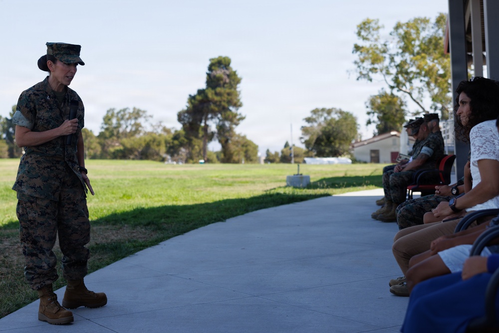 1st Network Battalion Change of Command