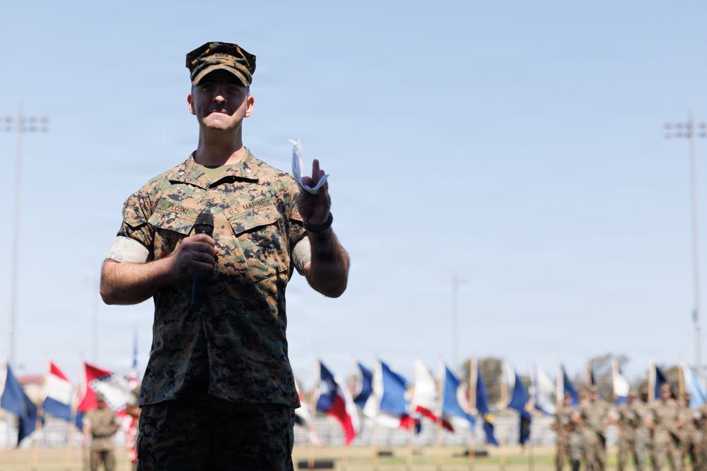 1st Network Battalion Change of Command
