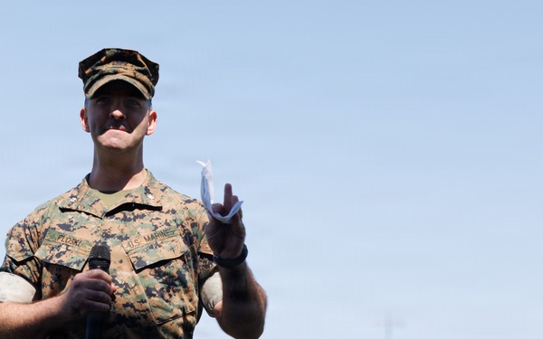 1st Network Battalion Change of Command