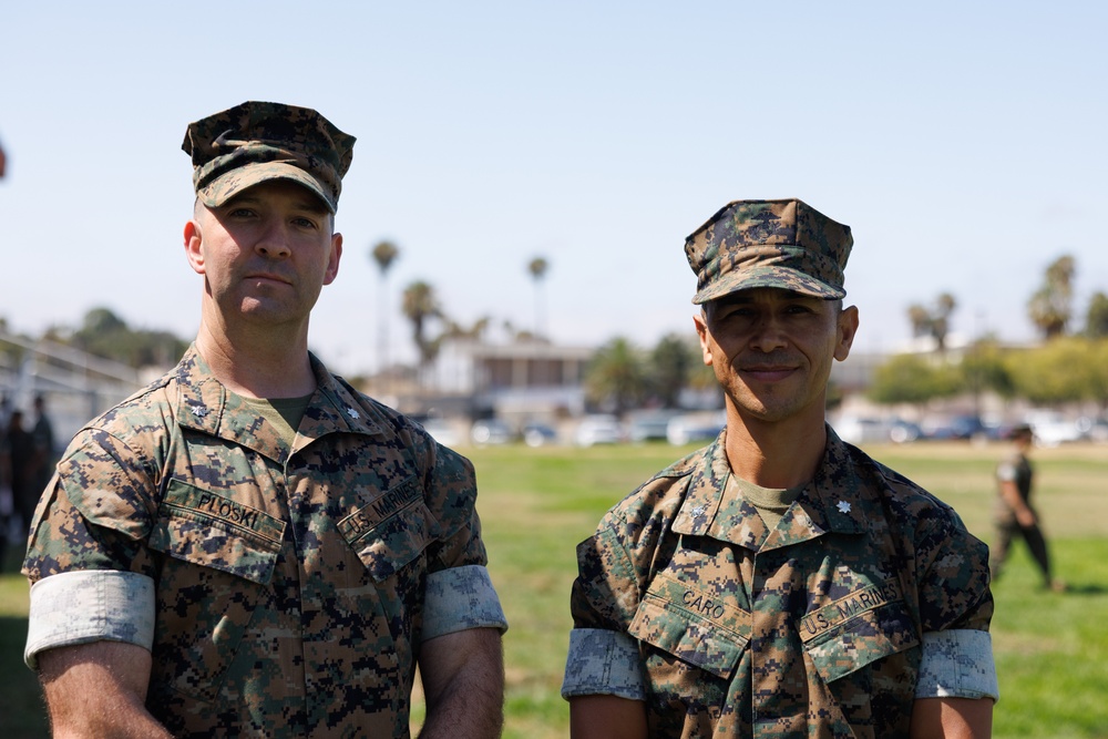 1st Network Battalion Change of Command