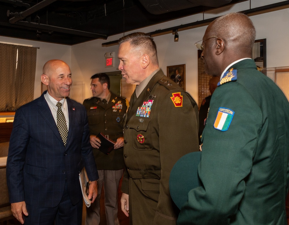 Pennsylvania National Guard, Côte d’Ivoire Armed Forces Formalize Historic State Partnership in Philadelphia