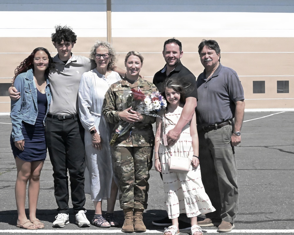 104th Fighter Wing commissions enlisted member with over 13 years in service