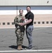 104th Fighter Wing commissions enlisted member with over 13 years in service