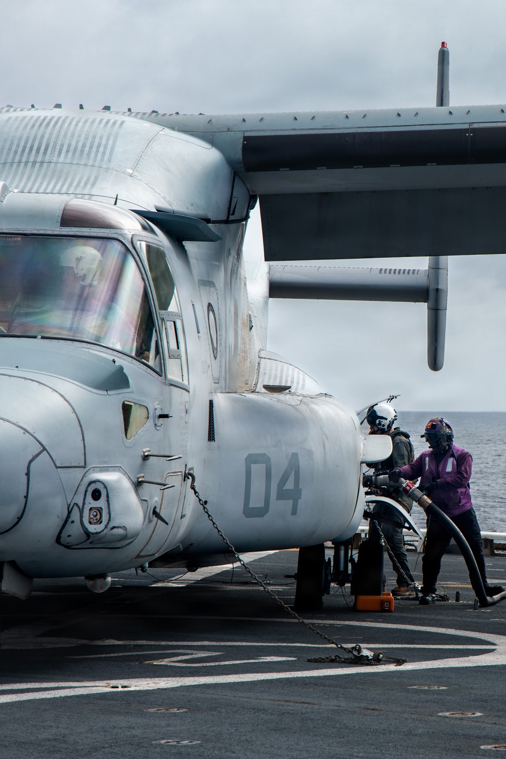 LCF-24: MV-22B Osprey DLQ aboard Fort Lauderdale