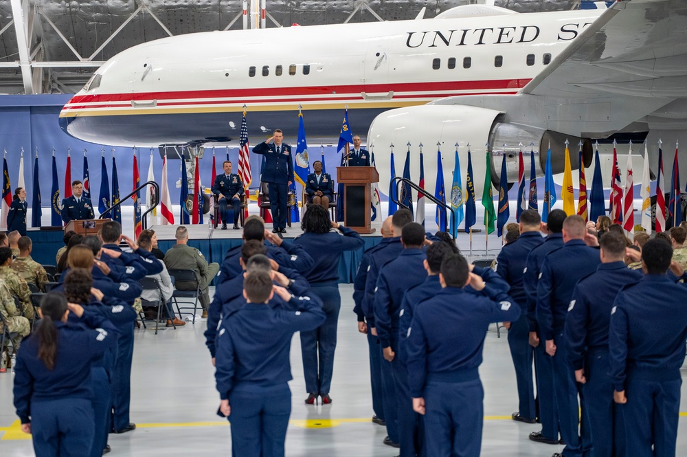 89th Communications Squadron welcomes new commander