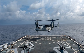 LCF-24: MV-22B Osprey DLQ aboard Fort Lauderdale