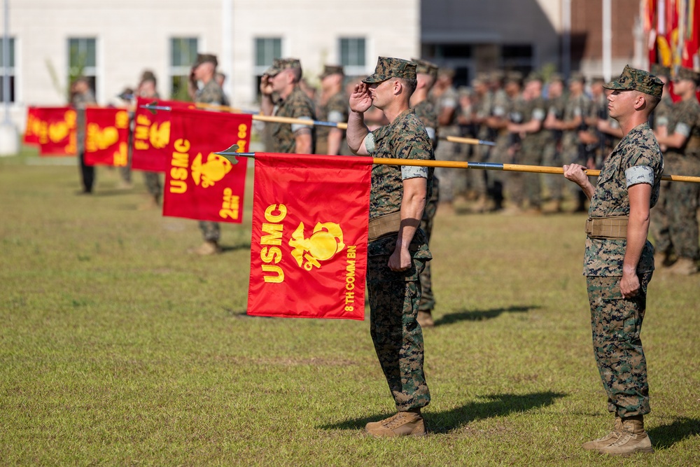 II Marine Expeditionary Force Information Group Change of Command