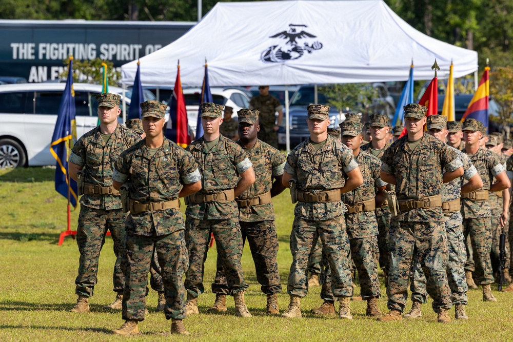 II Marine Expeditionary Force Information Group Change of Command