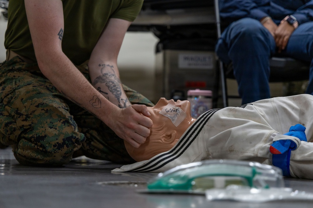 LCF-24: 24th MEU leads TCCC Class Aboard USS Fort Lauderdale