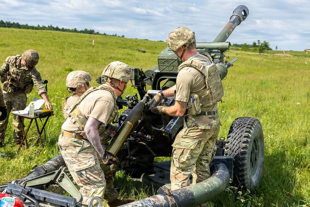 2-166th conducts artillery live-fire exercise